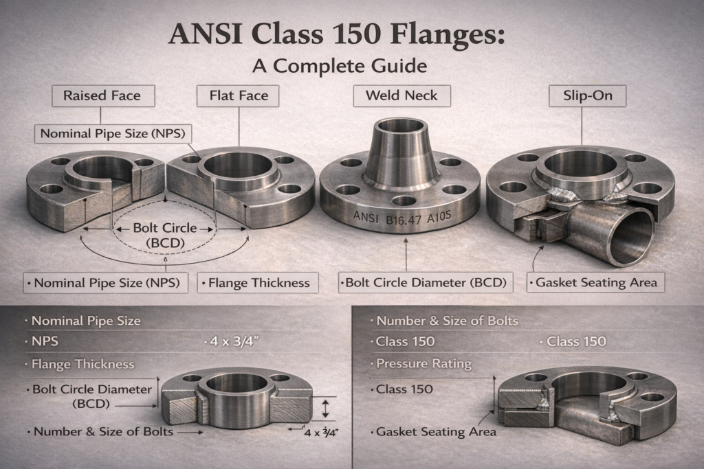 ANSI Class 150 Flanges